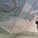 Ceiling painting, Crichel House East Hall